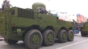 Chinese military vehicle