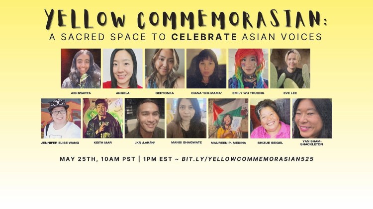 Celebrasian Yellow's Reading for Asian American Month

Yan Sham-Shackleton 