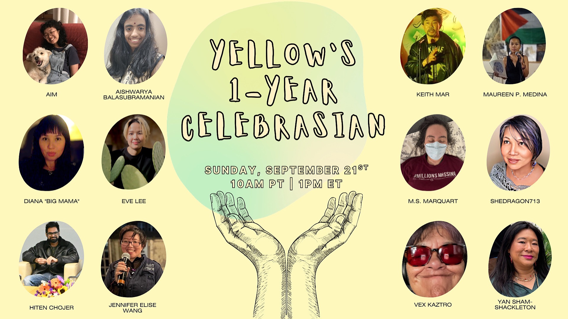 Yan Sham-Shackleton Yellow Reading 2025